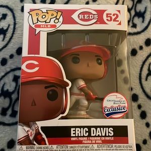 Pop MLB REDS Eric Davis exclusive